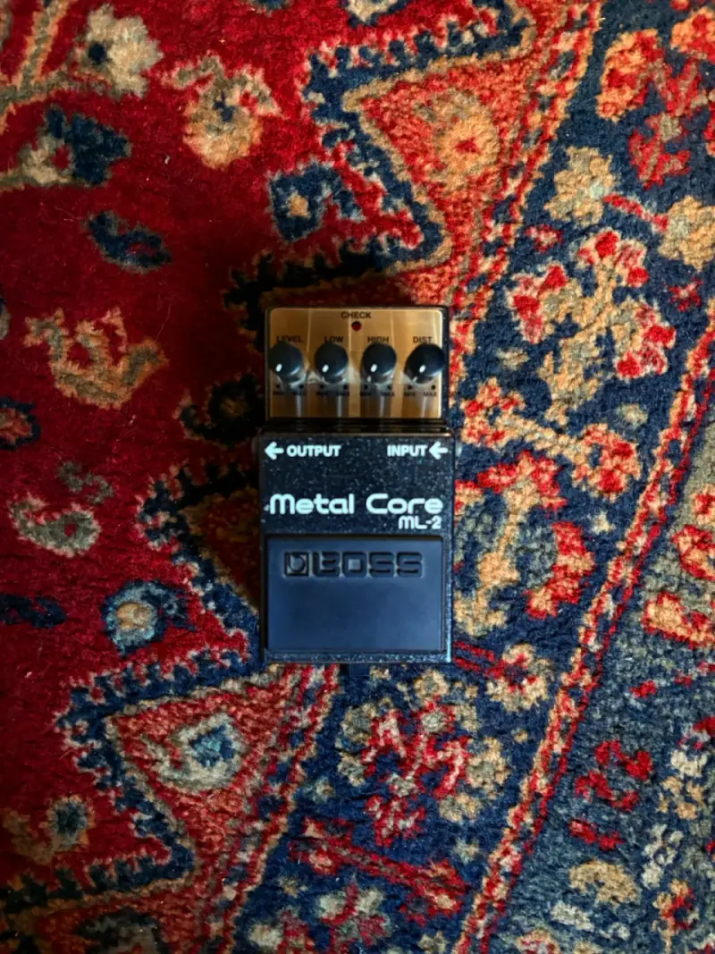 Pedal de efectos Boss Metal Core ML-2 - 3