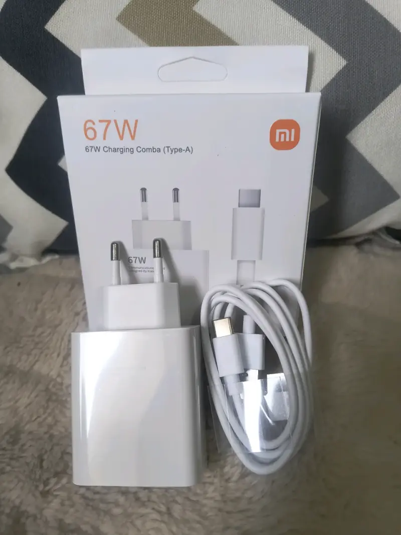 Cargador Xiaomi 67W con cable USB Tipo A - 2