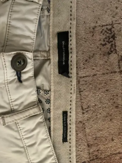 Pantalones beige Paco Rabanne modelo PA Bastincol - miniatura 3