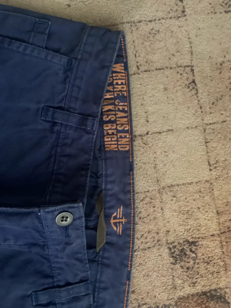 Pantalones Dockers azul marino talla 31x32 - 3