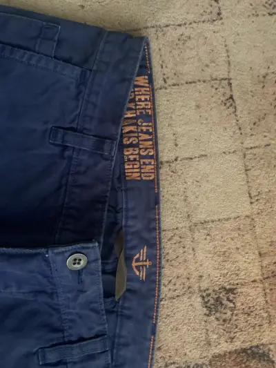 Pantalones Dockers azul marino talla 31x32 - miniatura 3