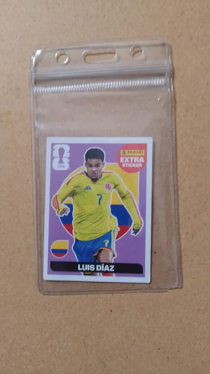 Lámina Panini Extra Sticker Luis Díaz FIFA 2026 - 1