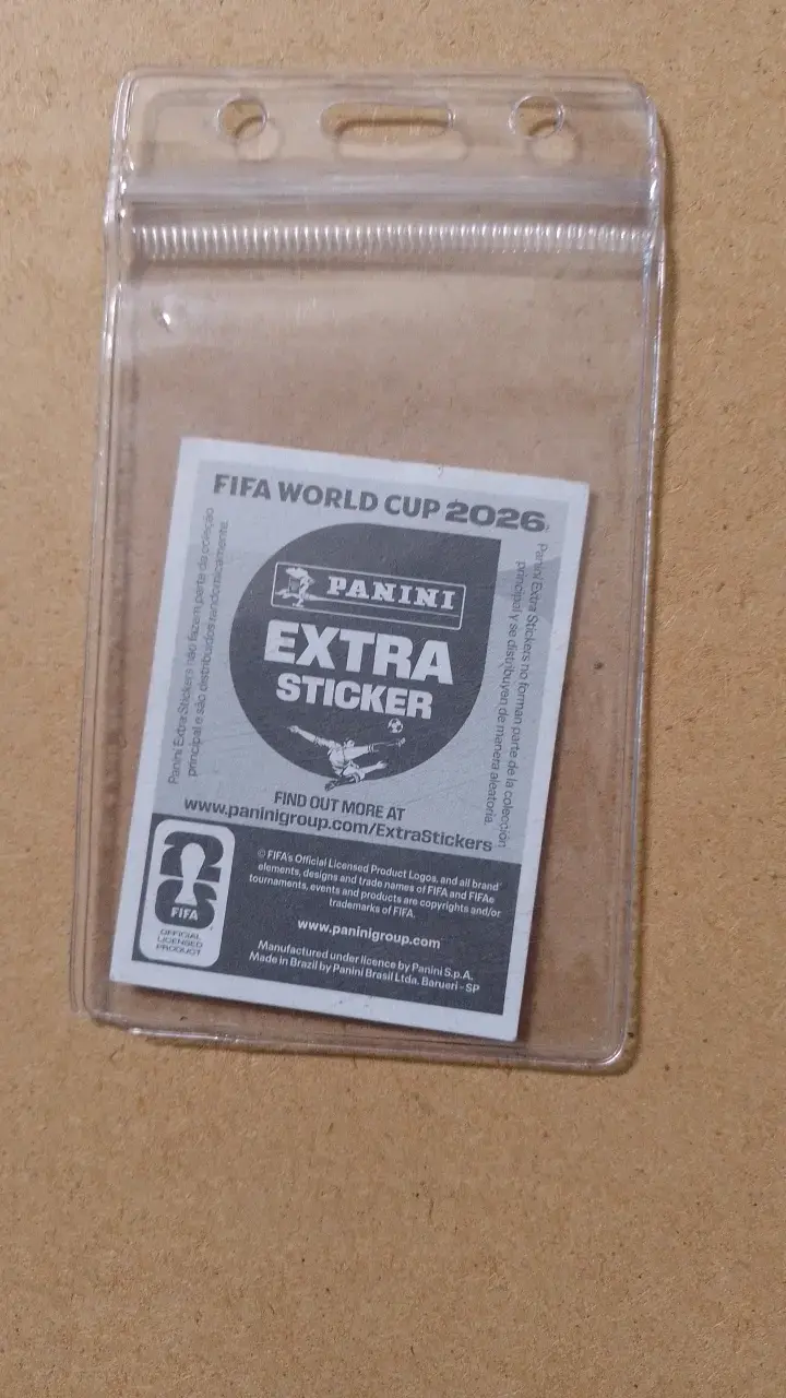 Lámina Panini Extra Sticker Luis Díaz FIFA 2026 - 2