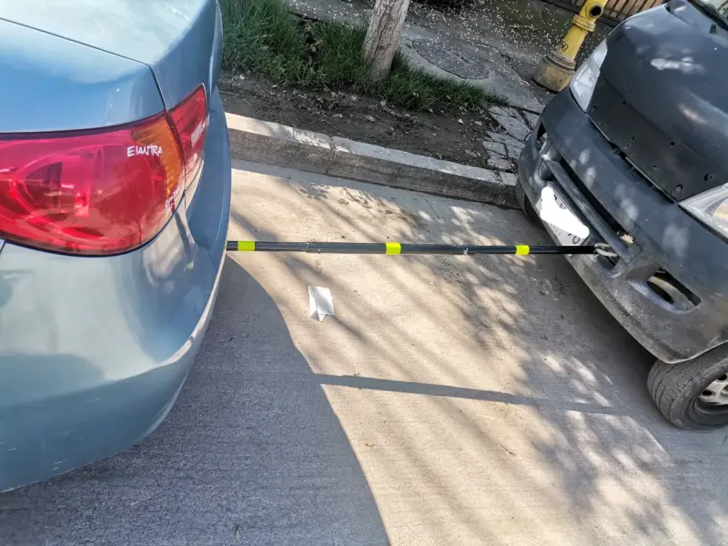 Barra o lanza de remolque telescópica para autos - 6