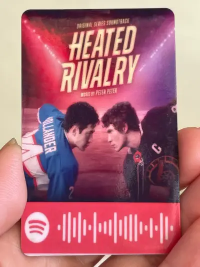 Fotocard en PVC Heated Rivalry Soundtrack - miniatura 2