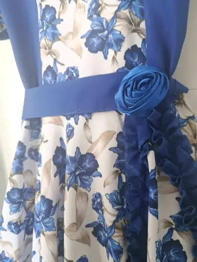 Vestido cueca azul talla S - miniatura 2