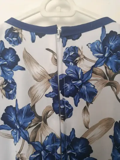 Vestido cueca azul talla S - miniatura 4