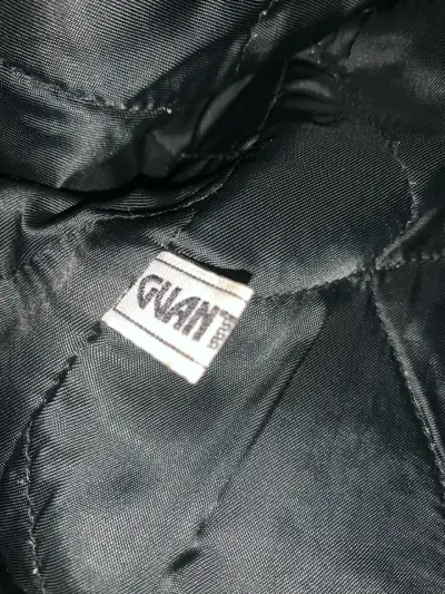 Chaqueta de cuero negra Guantanamo para hombre - miniatura 5