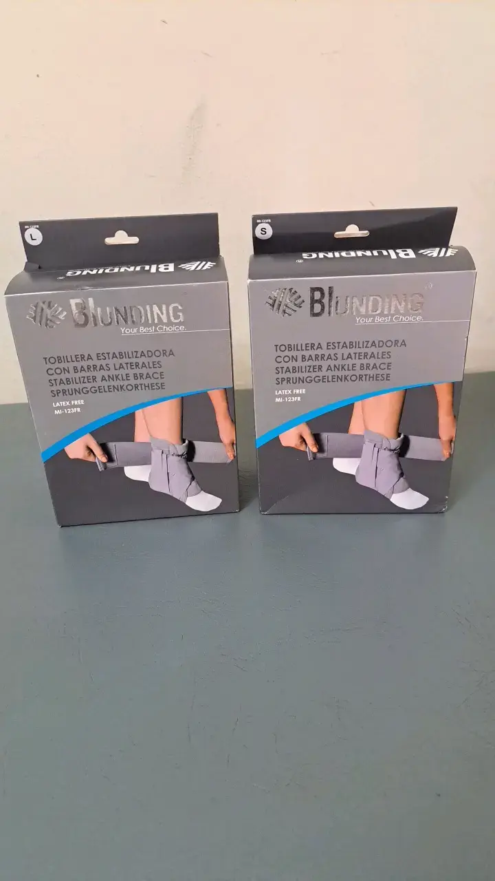 Tobillera estabilizadora Blunding con barras