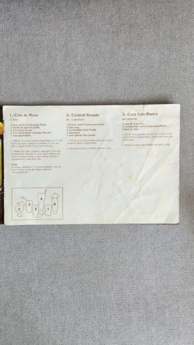 Recetario vintage de Leche Condensada Nestlé - miniatura 3