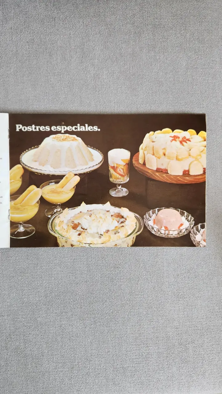 Recetario vintage de Leche Condensada Nestlé - 4
