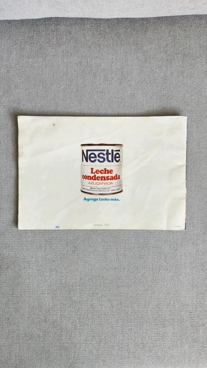 Recetario vintage de Leche Condensada Nestlé - 5