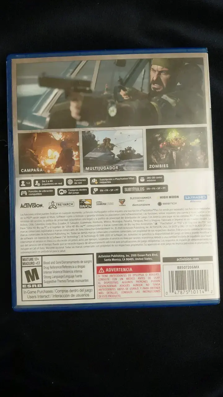 Juego PS5 Call of Duty Black Ops Cold War - 3