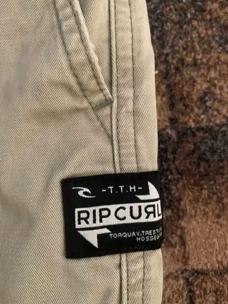 Pantalones beige Rip Curl talla 34 - 3