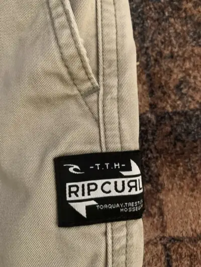 Pantalones beige Rip Curl talla 34 - miniatura 3