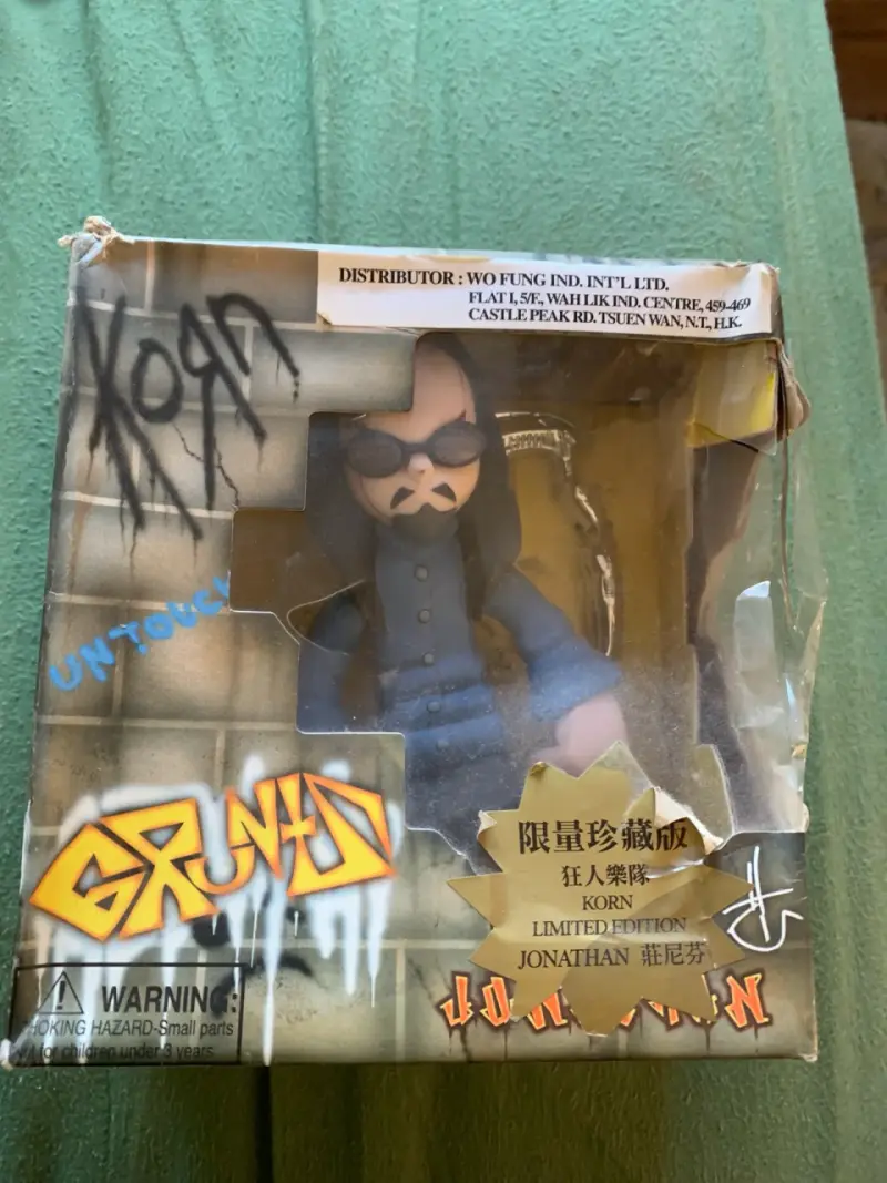 Korn – Jonathan Davis Gruntz 2002 | Edición Limita