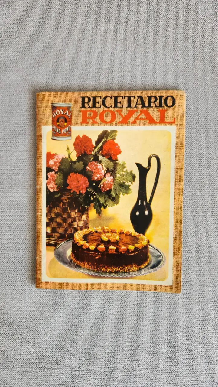 Recetario vintage polvos Royal - 1