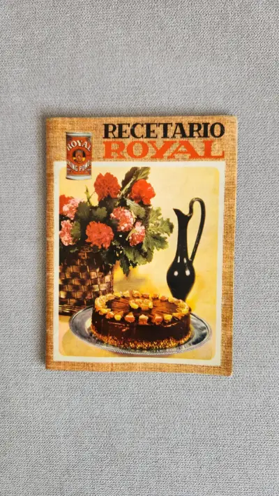 Recetario vintage polvos Royal - miniatura 1