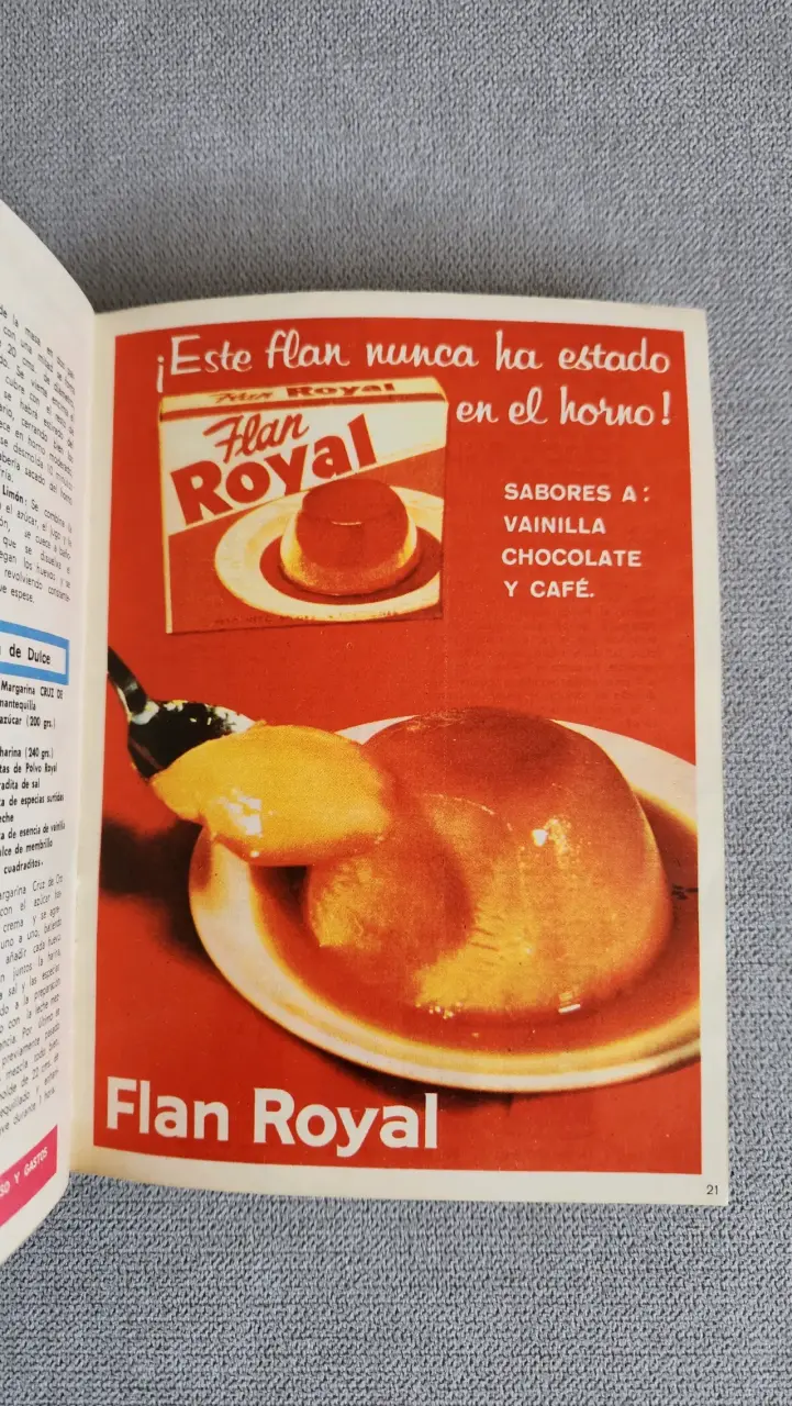 Recetario vintage polvos Royal - 6