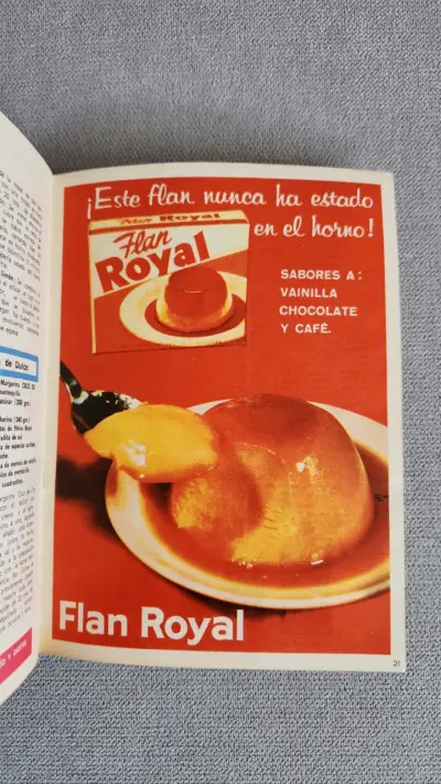 Recetario vintage polvos Royal - miniatura 6