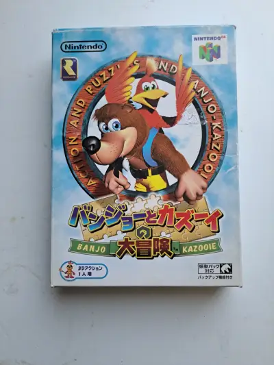 Banjo-Kazooie Nintendo 64 japonés - miniatura 1