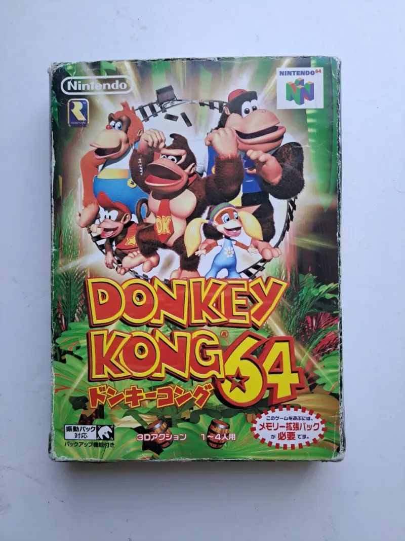 Donkey Kong 64 Nintendo 64 japonés - 1