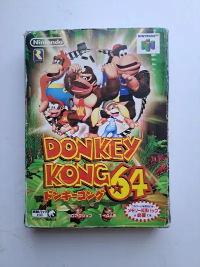 Donkey Kong 64 Nintendo 64 japonés - miniatura 1