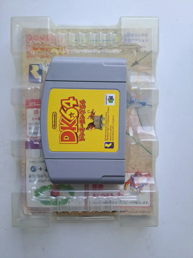 Donkey Kong 64 Nintendo 64 japonés - 3
