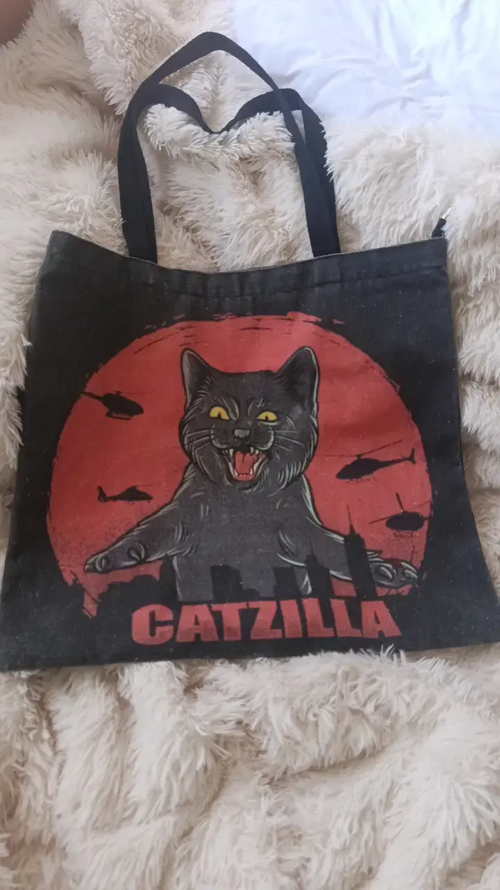 totem bag Catzilla con cierre - 1