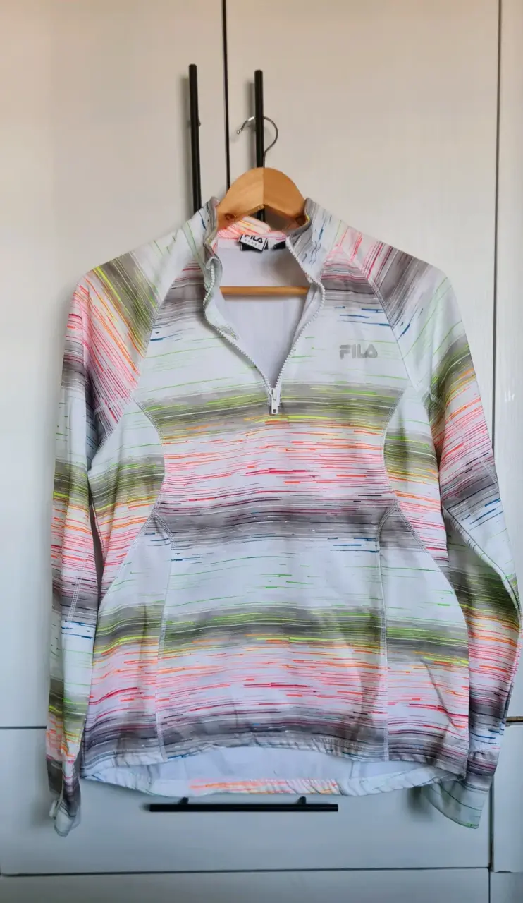 Polerón deportivo Fila con diseño multicolor - 1