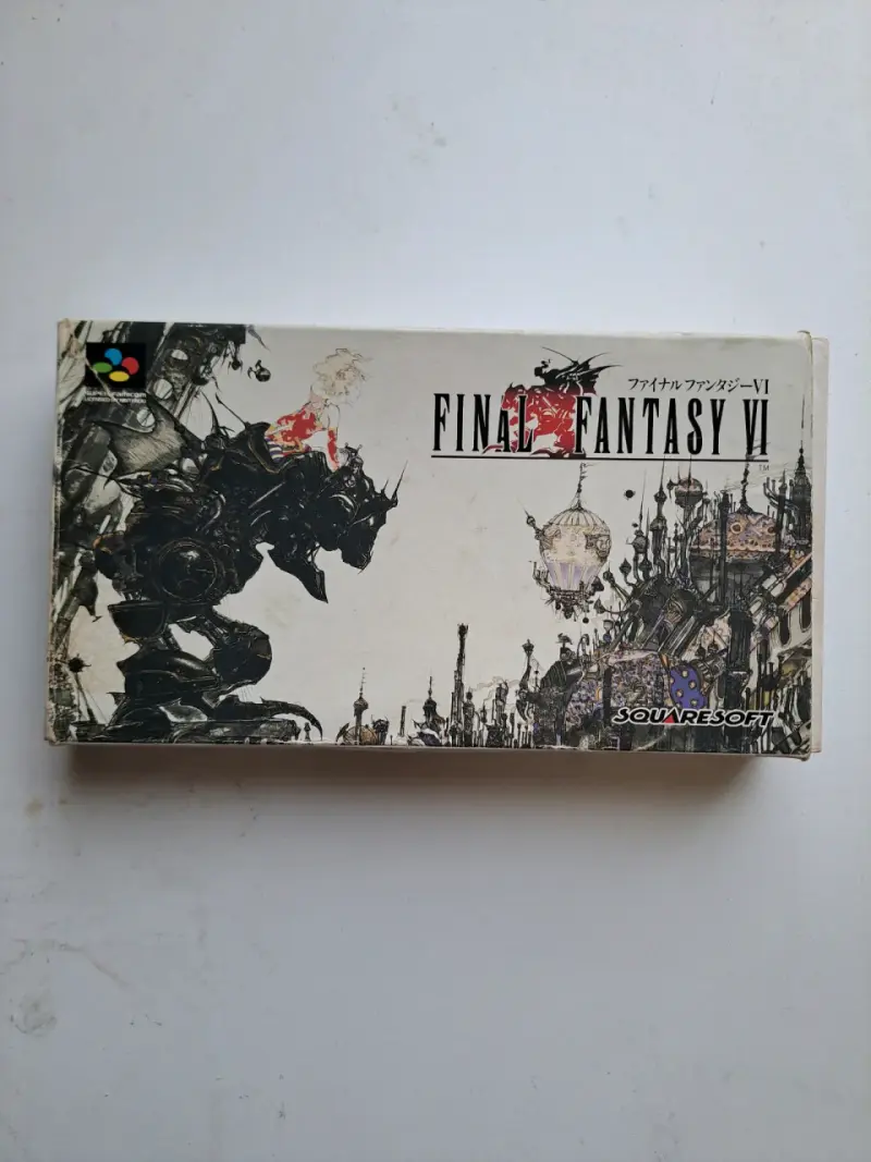 Final Fantasy VI Super Famicom japonés - 1