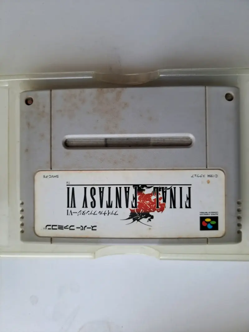 Final Fantasy VI Super Famicom japonés - 2