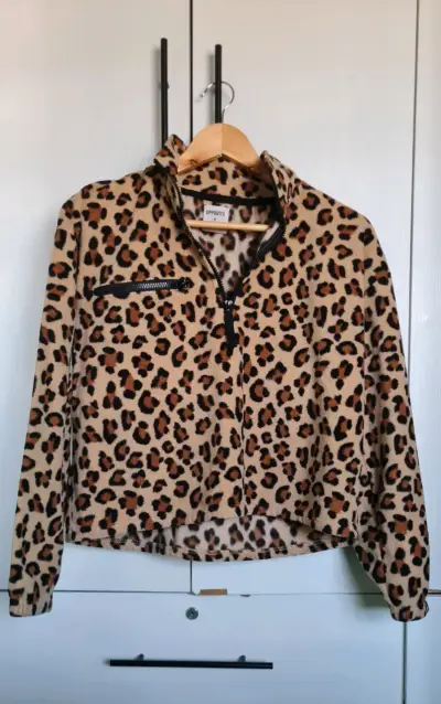 Chaqueta de Leopardo OPPOSITE con Cierre - miniatura 1