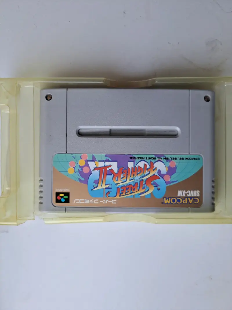 Street Fighter II Turbo Super Famicom japonés - 3