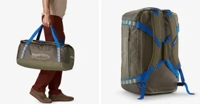 Bolso Patagonia Black Hole 55L, NUEVO  y UNICO - miniatura 2