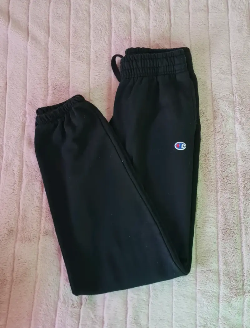 Pantalones deportivos negros Champion talla XS - 1