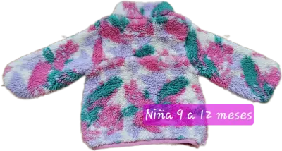 Polerón polar Colloky niña 9 a 12 meses NUEVO - miniatura 2