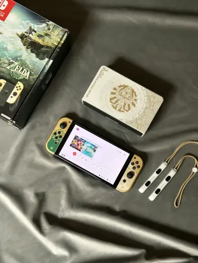 Nintendo Switch OLED Zelda Edition - miniatura 2