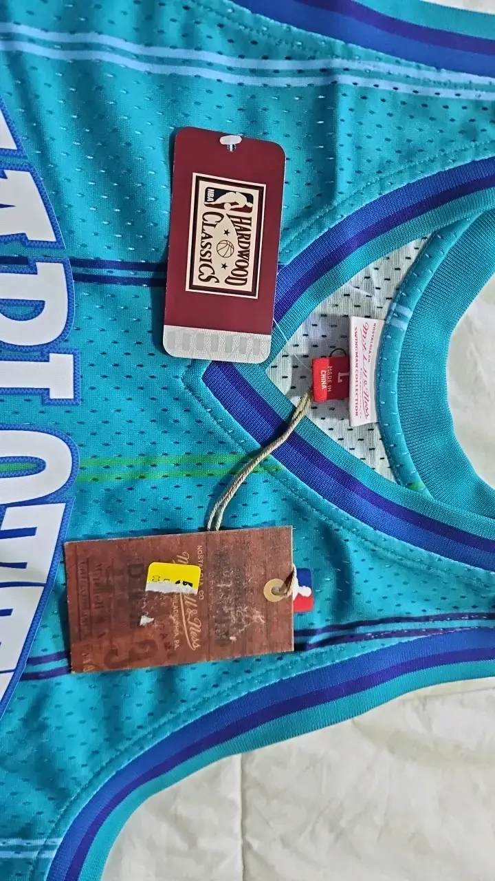 Camiseta original NBA Charlotte Hornets Baron Davi - 3