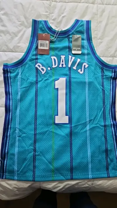 Camiseta original NBA Charlotte Hornets Baron Davi - miniatura 4