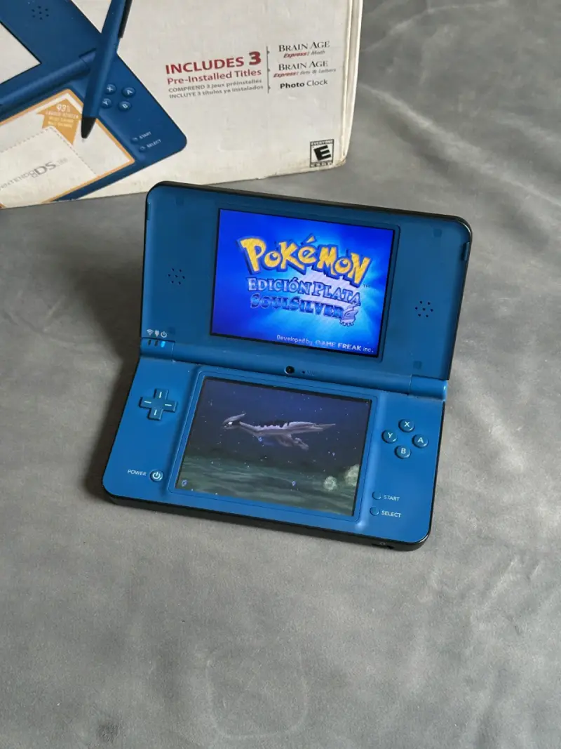 Consola Nintendo DS XL azul Americana