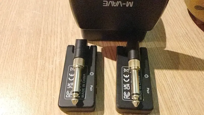 Sistema de transmisión inalámbrica M-VAVE para guitarra - 1
