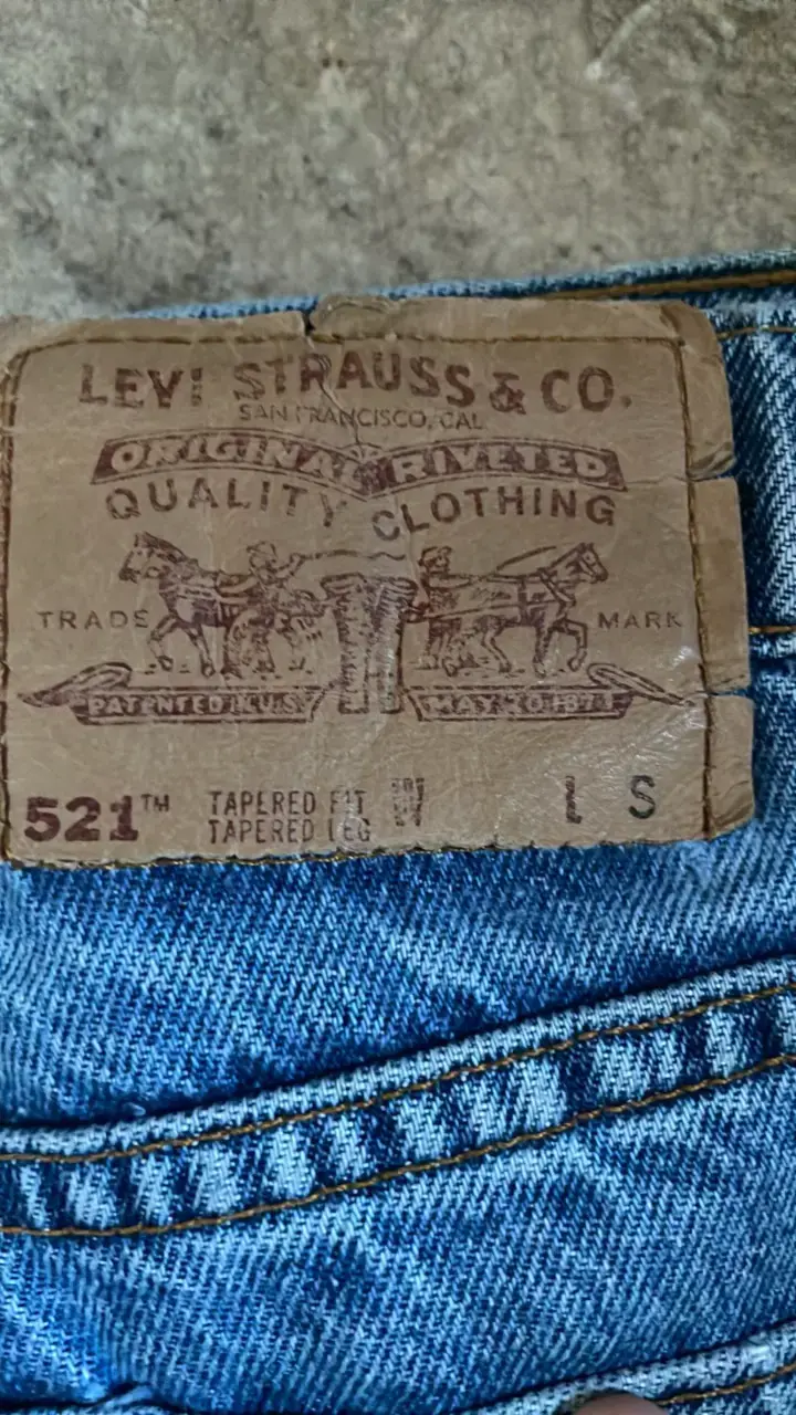 Jeans Levi's 521 Tapered Fit Azul - 2