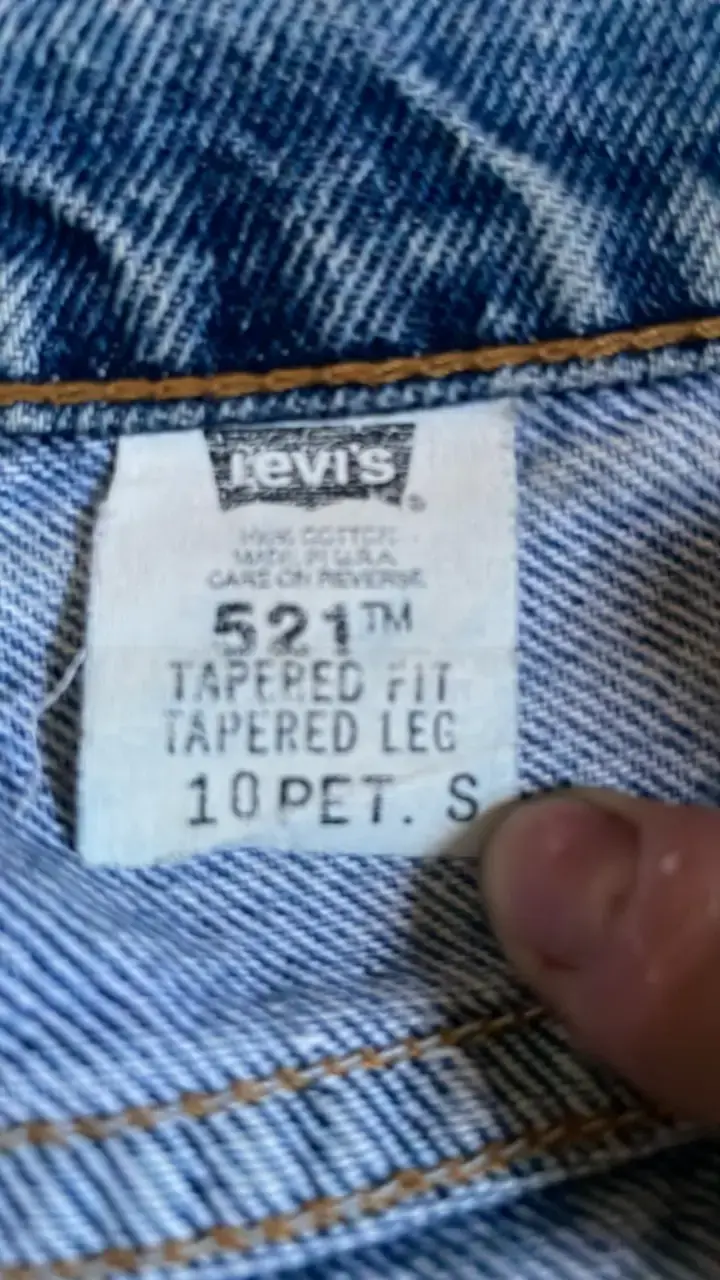 Jeans Levi's 521 Tapered Fit Azul - 3