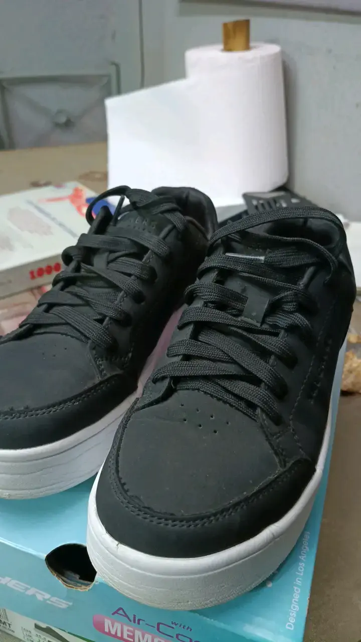 Zapatillas negras Skechers con Memory Foam - 3