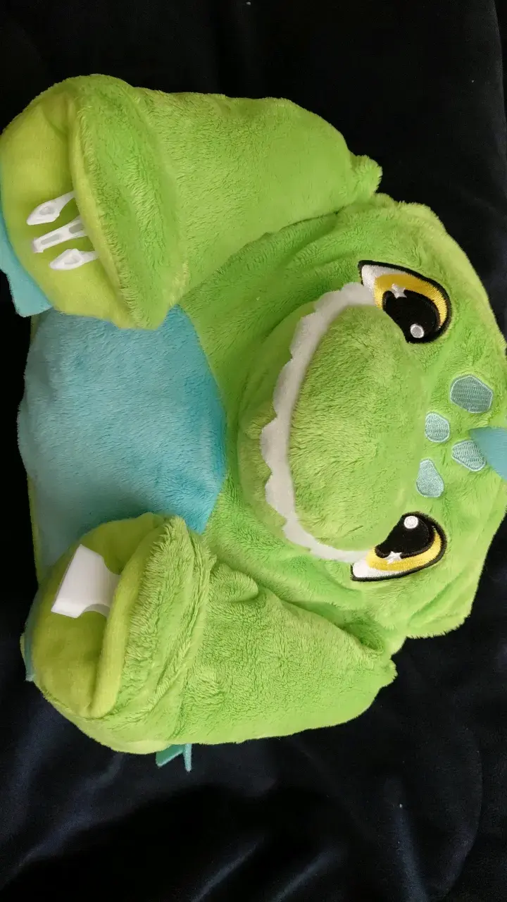 Lonchera Térmica de Peluche Lunch Pets Dinosaurio