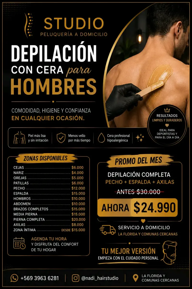 Servicios de belleza a domicilio en Santiago - 5