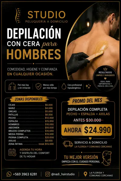Servicios de belleza a domicilio en Santiago - miniatura 5