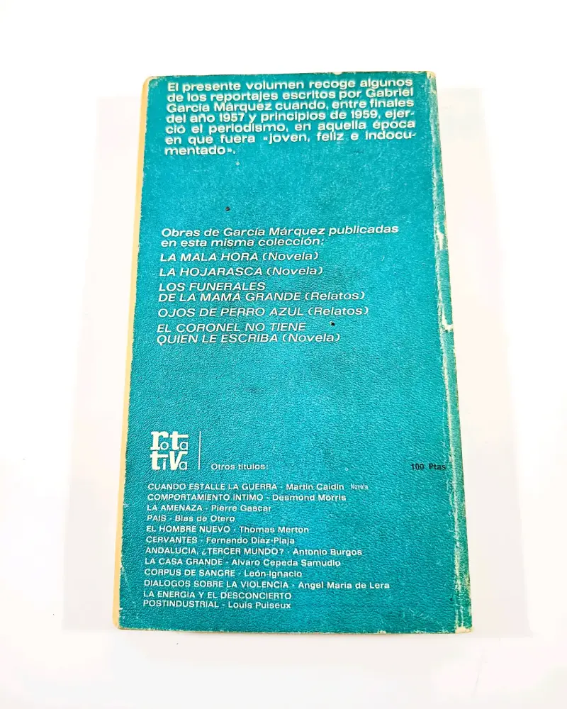 Cuando Era Feliz e Indocumentado - García Marquez. - 2