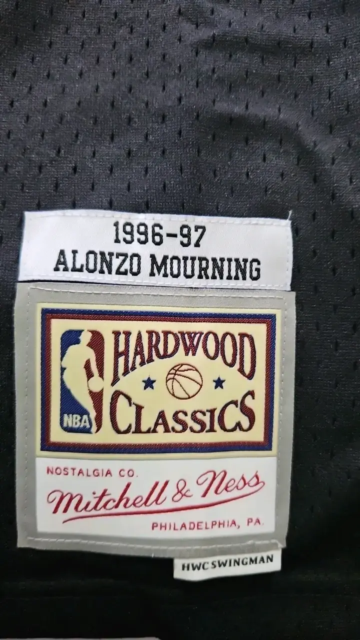 Camiseta NBA original Miami Alonzo Mourning - 2